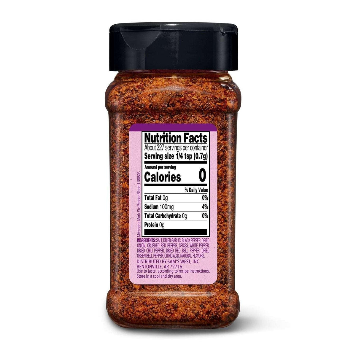 Member's Mark Six Pepper Seasoning, 8.1 oz.