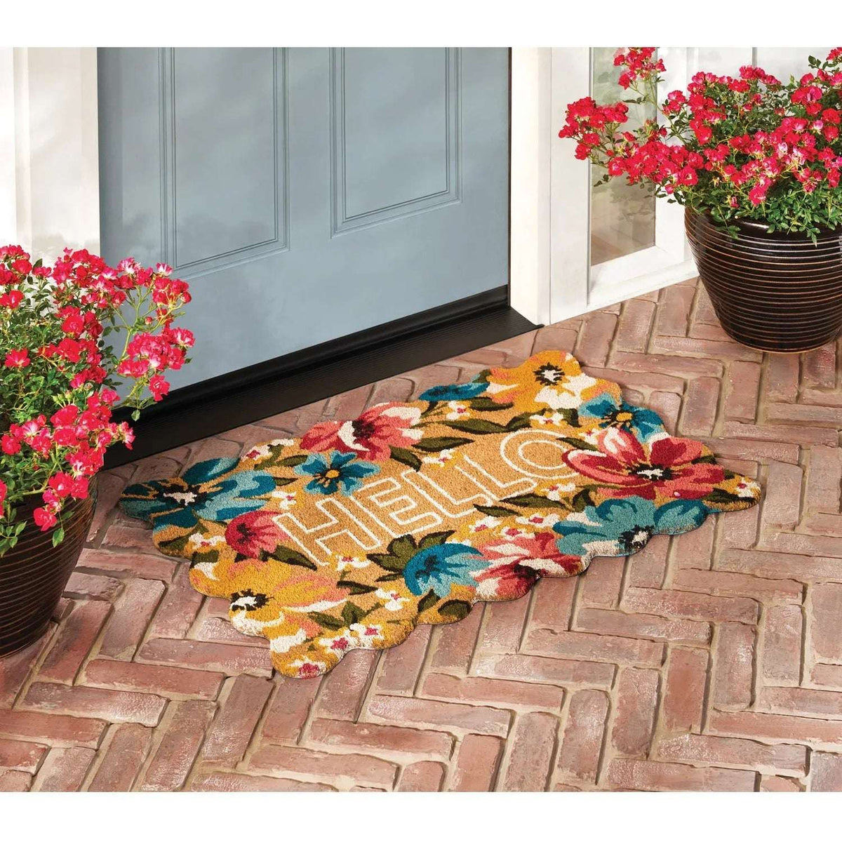 Member's Mark Summer Coir Doormat, 23" x 35"
