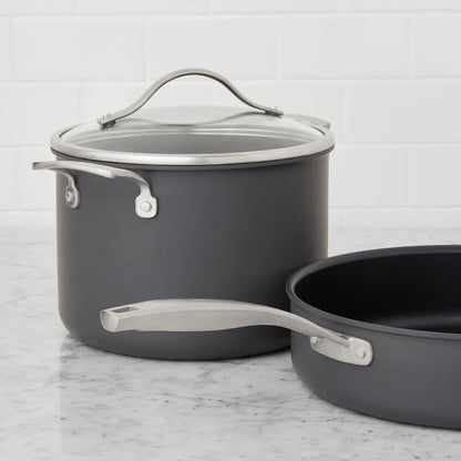 Member's Mark 15-Piece Hard Anodized Nonstick Aluminum Cookware Set