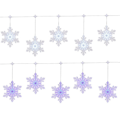Member's Mark 18' Color Sync Snowflake Lights