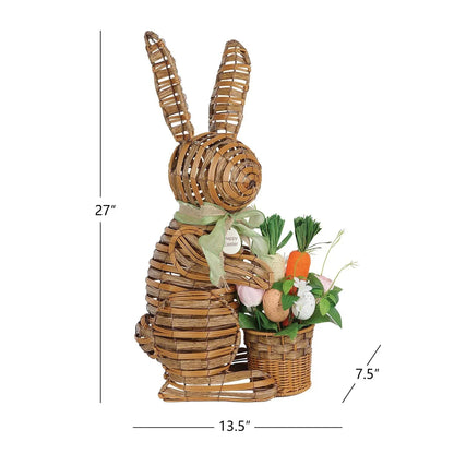 Member's Mark 27" Woven Bunny Porch Décor