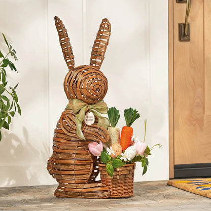 Member's Mark 27" Woven Bunny Porch Décor
