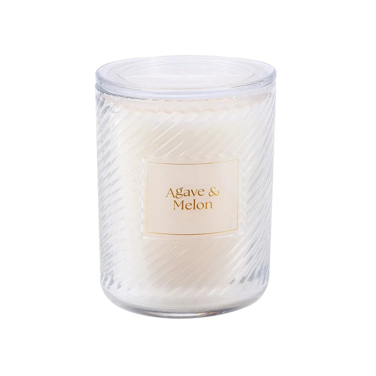 Member's Mark 3-Wick Ribbed Glass Candle, 28 oz.