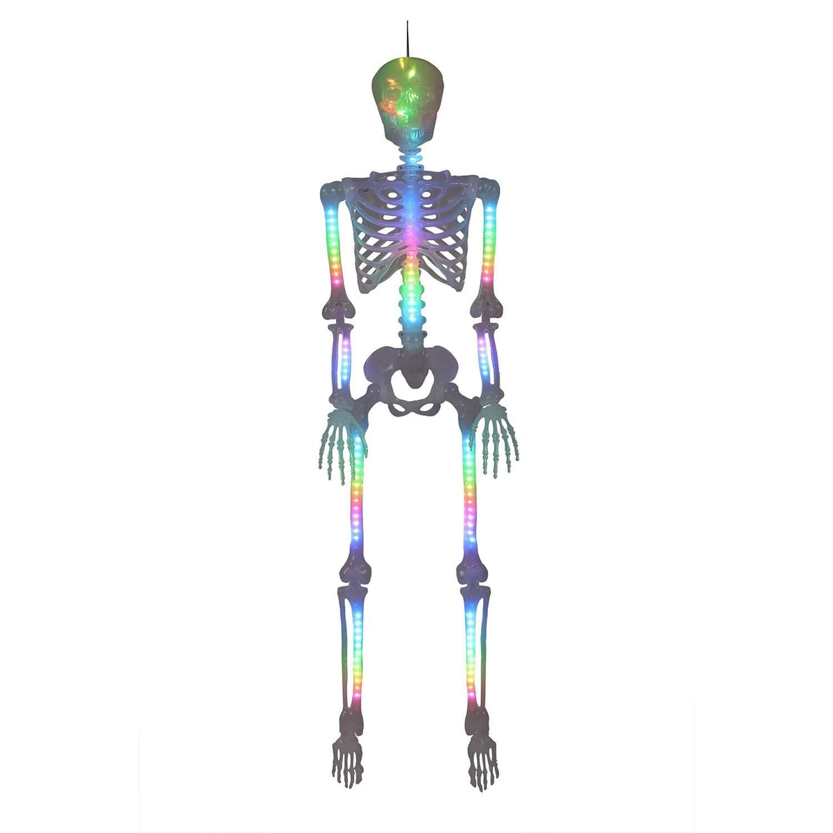 Member's Mark 5' Pre-Lit Color Changing Poseable Skeleton