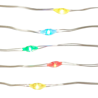 Member's Mark 60ct LED Micro Wire Lights, 19.5' Lighted Length, Set of 4