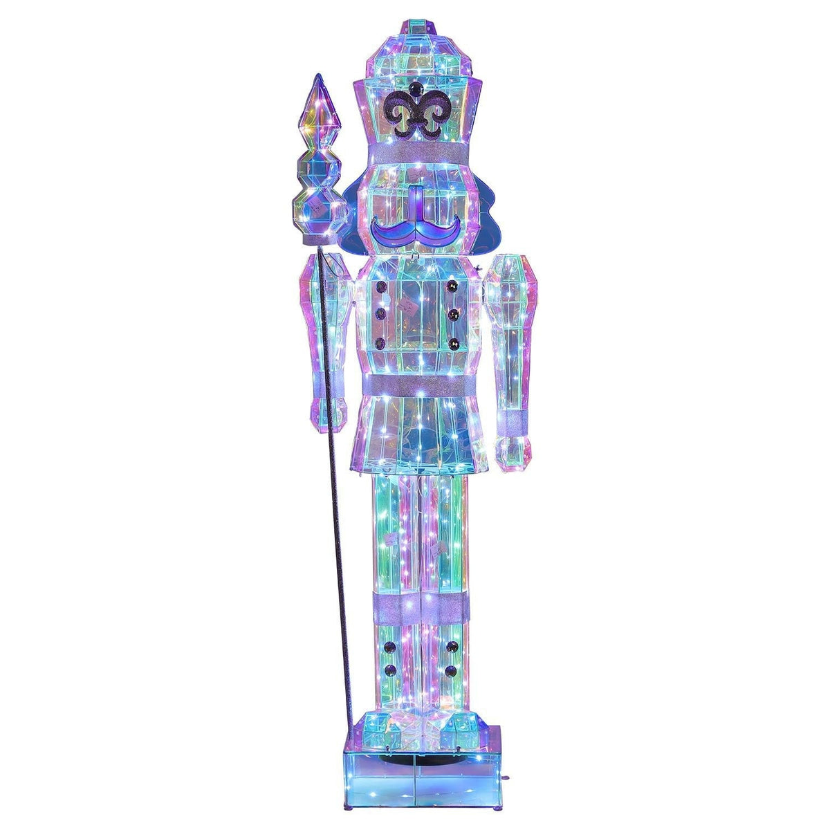 Member's Mark 6' Pre-Lit Prismatic Nutcracker
