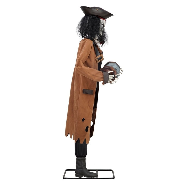 Member's Mark 7' Pre-Lit Animated Pirate Skeleton with Bluetooth
