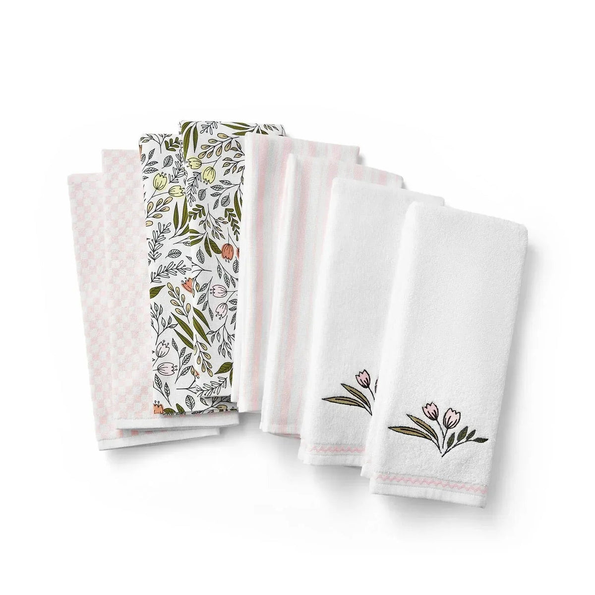 Member's Mark 8-Piece Kitchen Towel Set, Spring