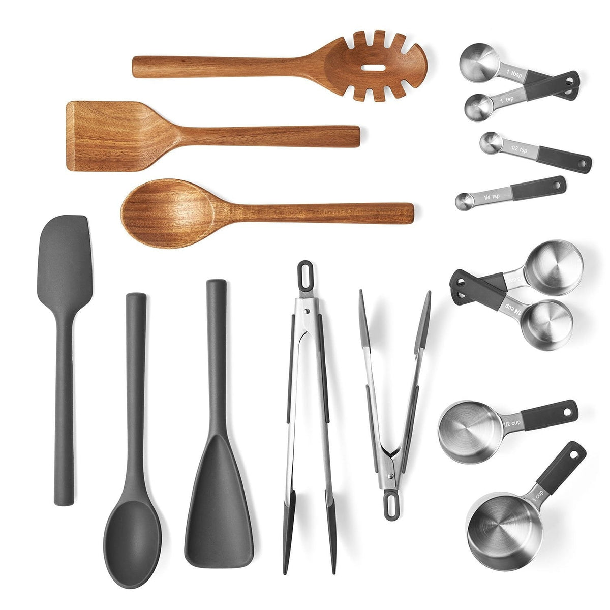 Member's Mark 8-Piece Stainless Steel Measuring Cup & Spoon Set