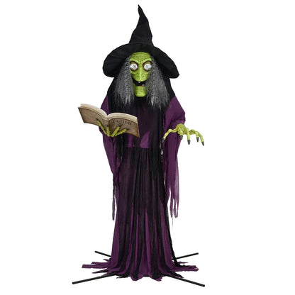 Member's Mark 9' Pre-Lit Animated Spell-Casting Witch