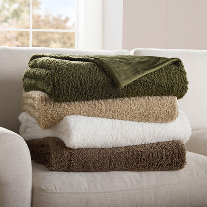 Member's Mark Faux Shearling Throw, 60" x 70"
