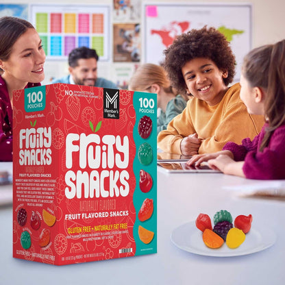 Member's Mark Fruity Snacks, 0.8 oz., 100 pk.