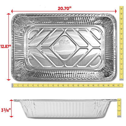 Member's Mark Full Size Aluminum Steam Table Pans, 15 ct.