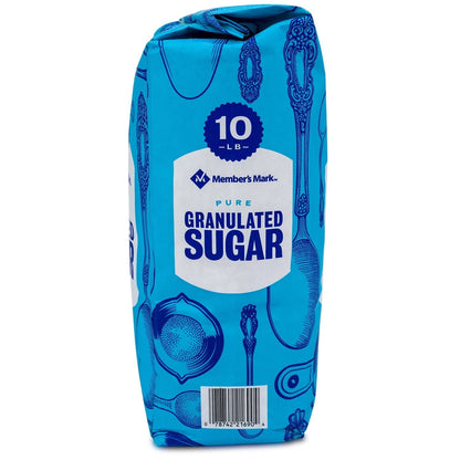 Member's Mark Granulated Sugar, 10 lbs. (PACK OF 3 )