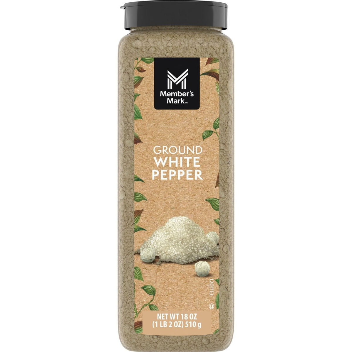 Member's Mark Ground White Pepper, 18 oz.