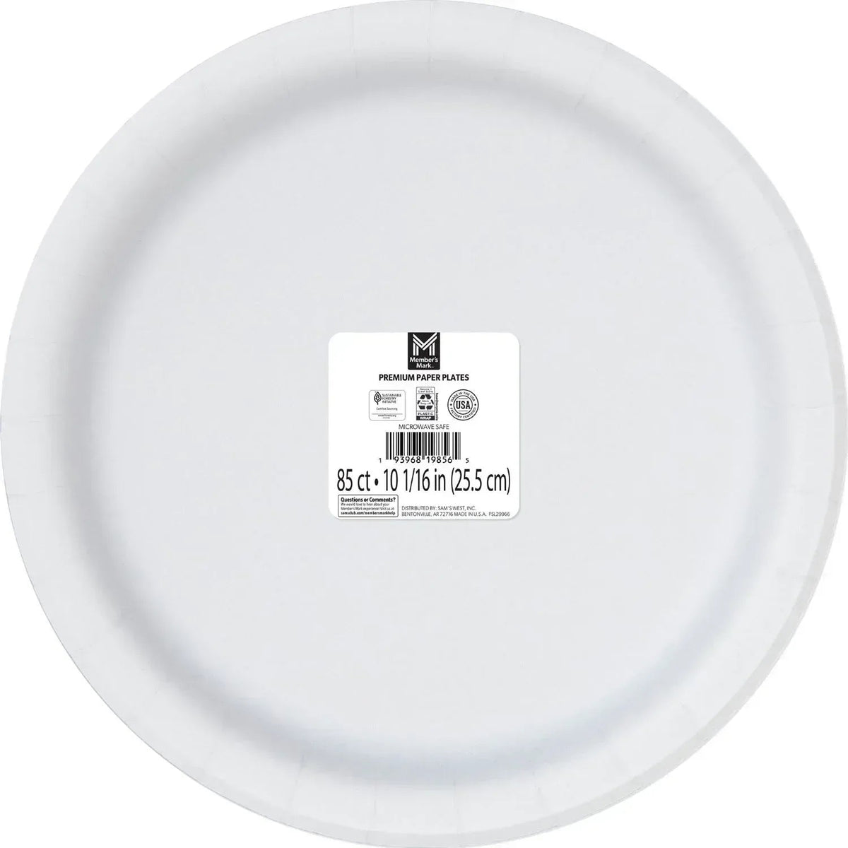 Member's Mark Holiday Paper Plates, 10", 85 ct.