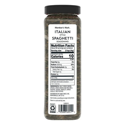 Member’s Mark Italian Spaghetti Seasoning, 14 oz.