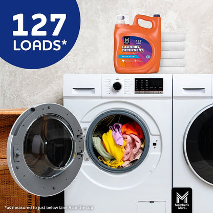 Member's Mark Liquid Laundry Detergent, Fresh Scent, 127 loads, 196 fl. oz.