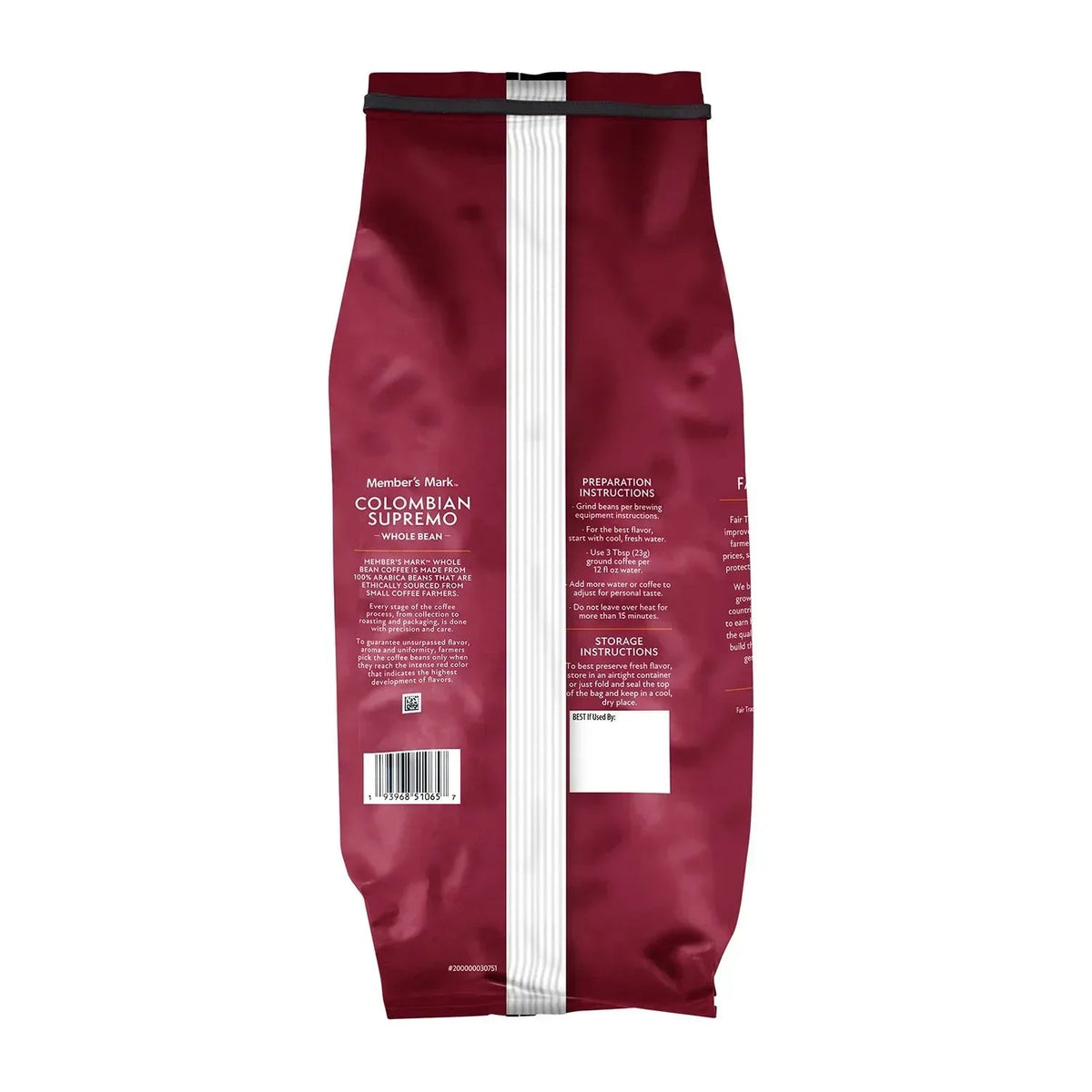 Member's Mark Colombian Classic Medium-Dark Roast Ground Coffee, 40 oz.