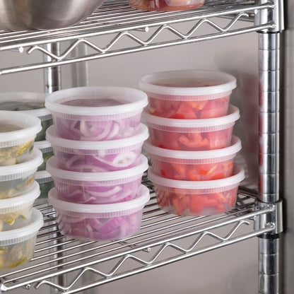 Member's Mark Plastic Deli Containers with Lids 8 oz., 240 ct.