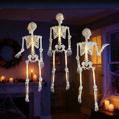 Member's Mark Pre-Lit Skeletons, Set of 3