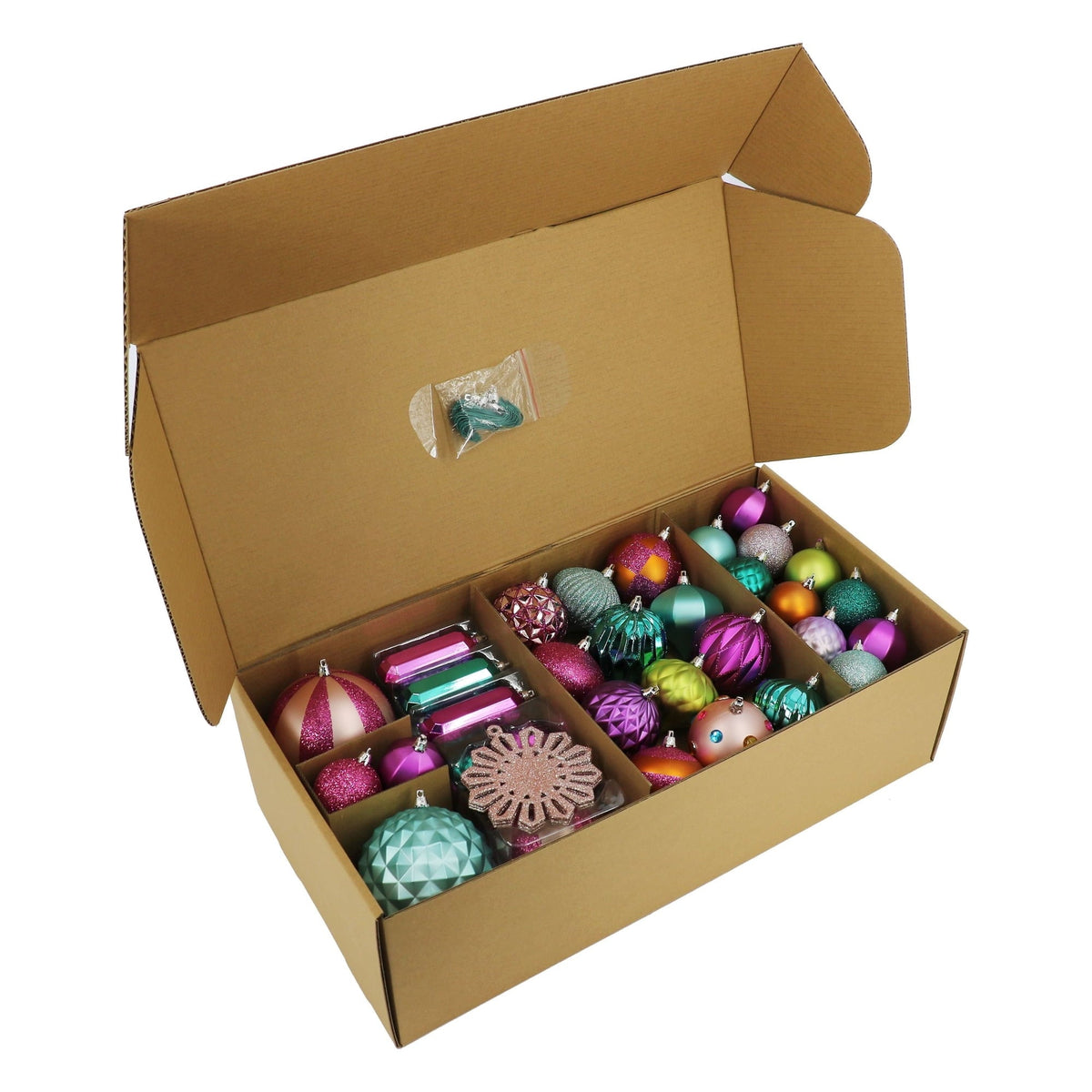 Member's Mark Shatterproof Ornament Collection, 82 Count