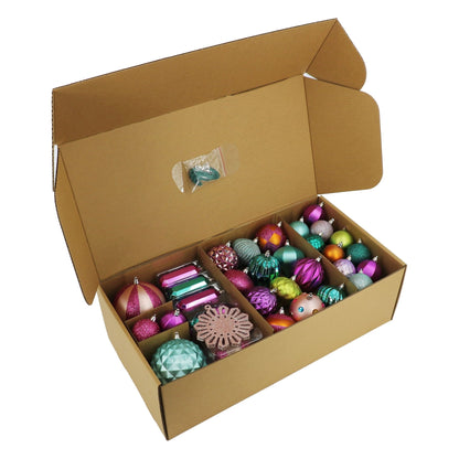 Member's Mark Shatterproof Ornament Collection, 82 Count