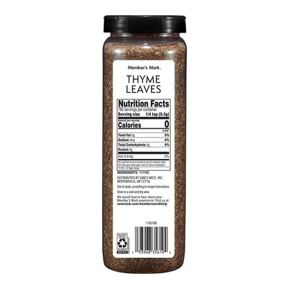 Member's Mark Thyme Leaves, 8.25 oz.