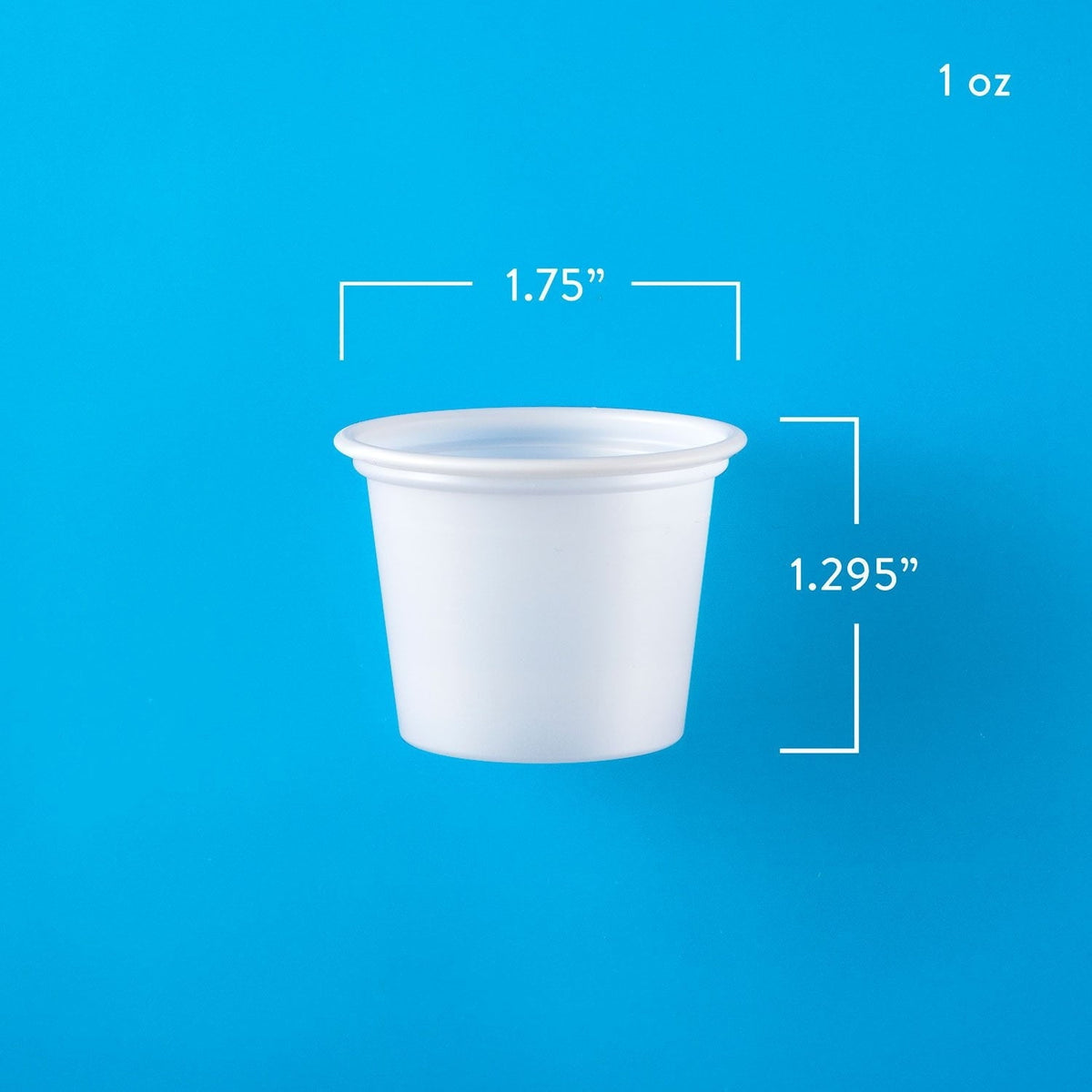 Member's Mark Translucent Plastic Portion Cups 1 fl. oz., 2,500 ct.