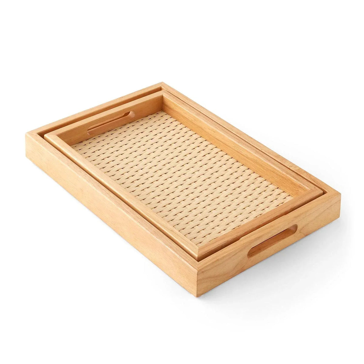 Member's Mark Woven Rectangular Serving Trays, Set of 2