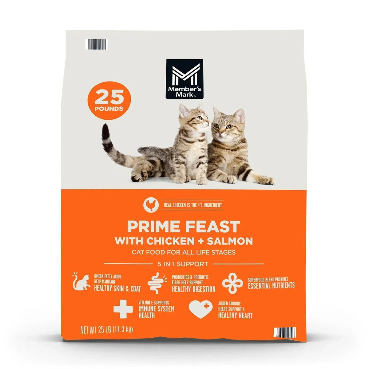 Member's Mark™ Prime Feast with Chicken + Salmon Dry Cat Food, 25 lbs.
