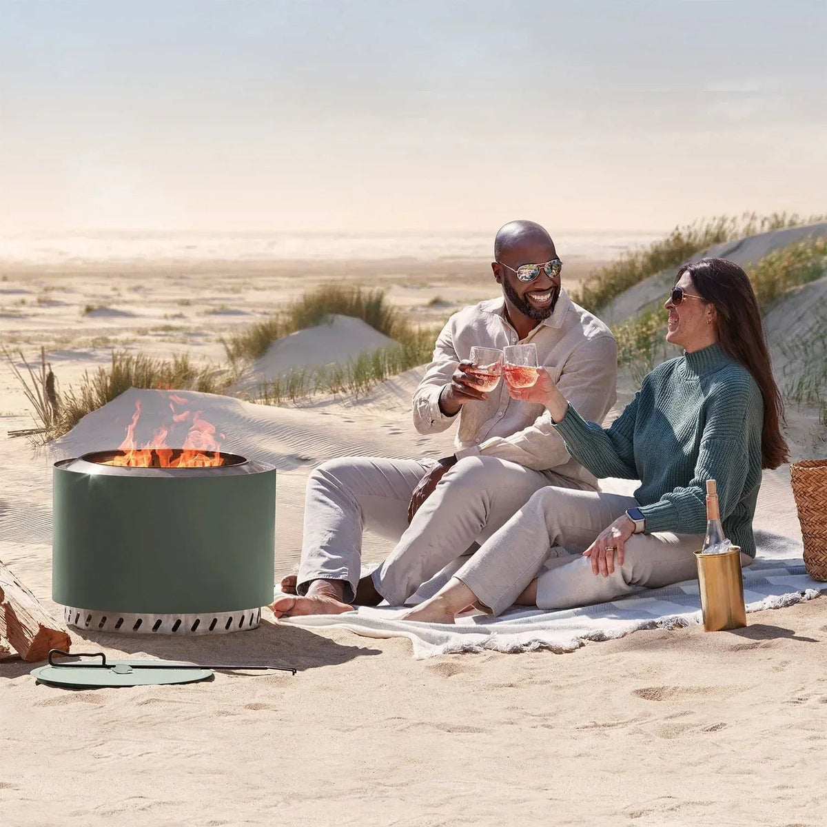 Member’s Mark 22" Smokeless Wood Fire Pit with All-Weather Cover