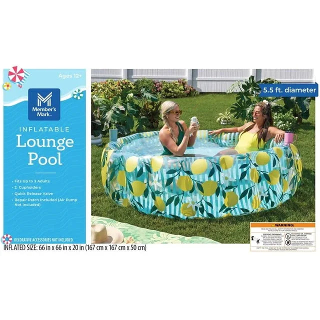 Member's Mark Inflatable Lounge Pool