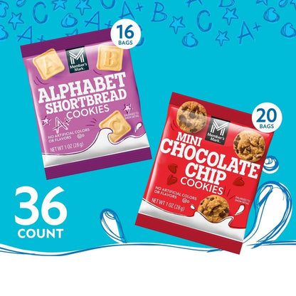 Members Mark Mini Cookies Variety Pack, 1 oz., 36 pk.