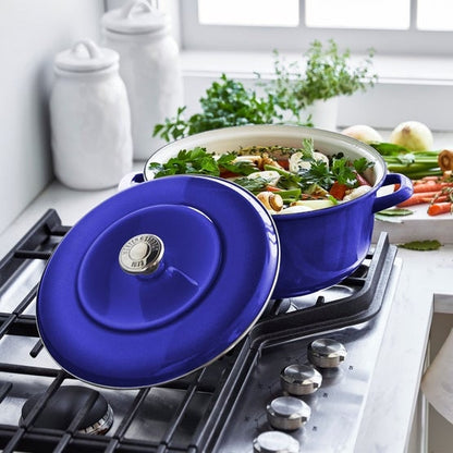 Merten & Storck 5.3-Quart Dutch Oven with Lid, 3.7-Quart Braiser with Lid, 2-pack