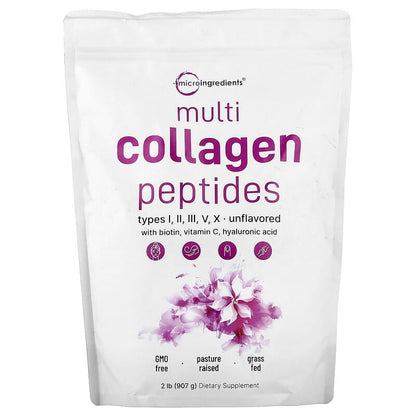 Micro Ingredients, Multi Collagen Peptides, Unflavored