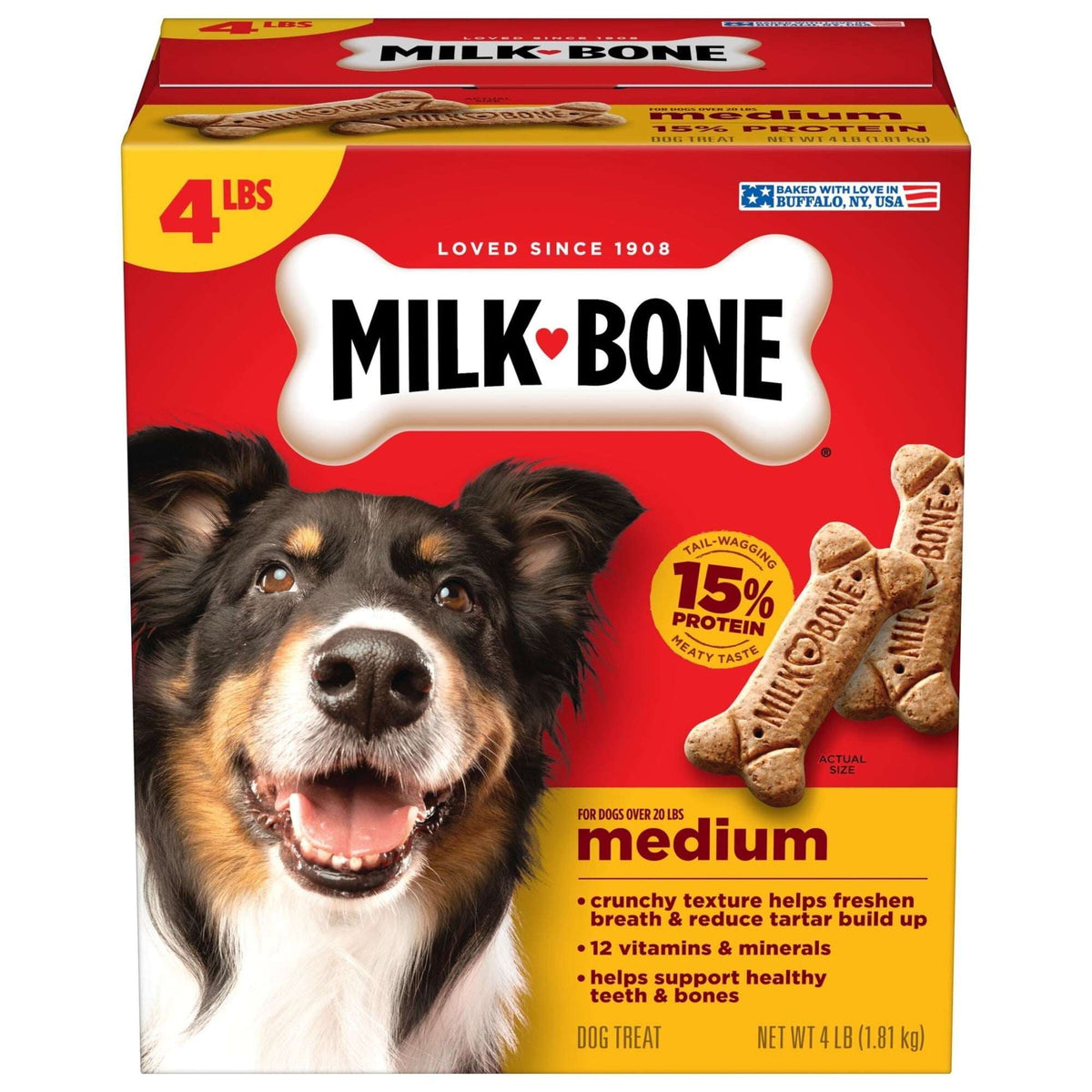 Milk Bone Original Biscuits, Medium Dog Treats