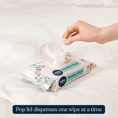 Millie Moon Sensitive Wipes, 1080 Count