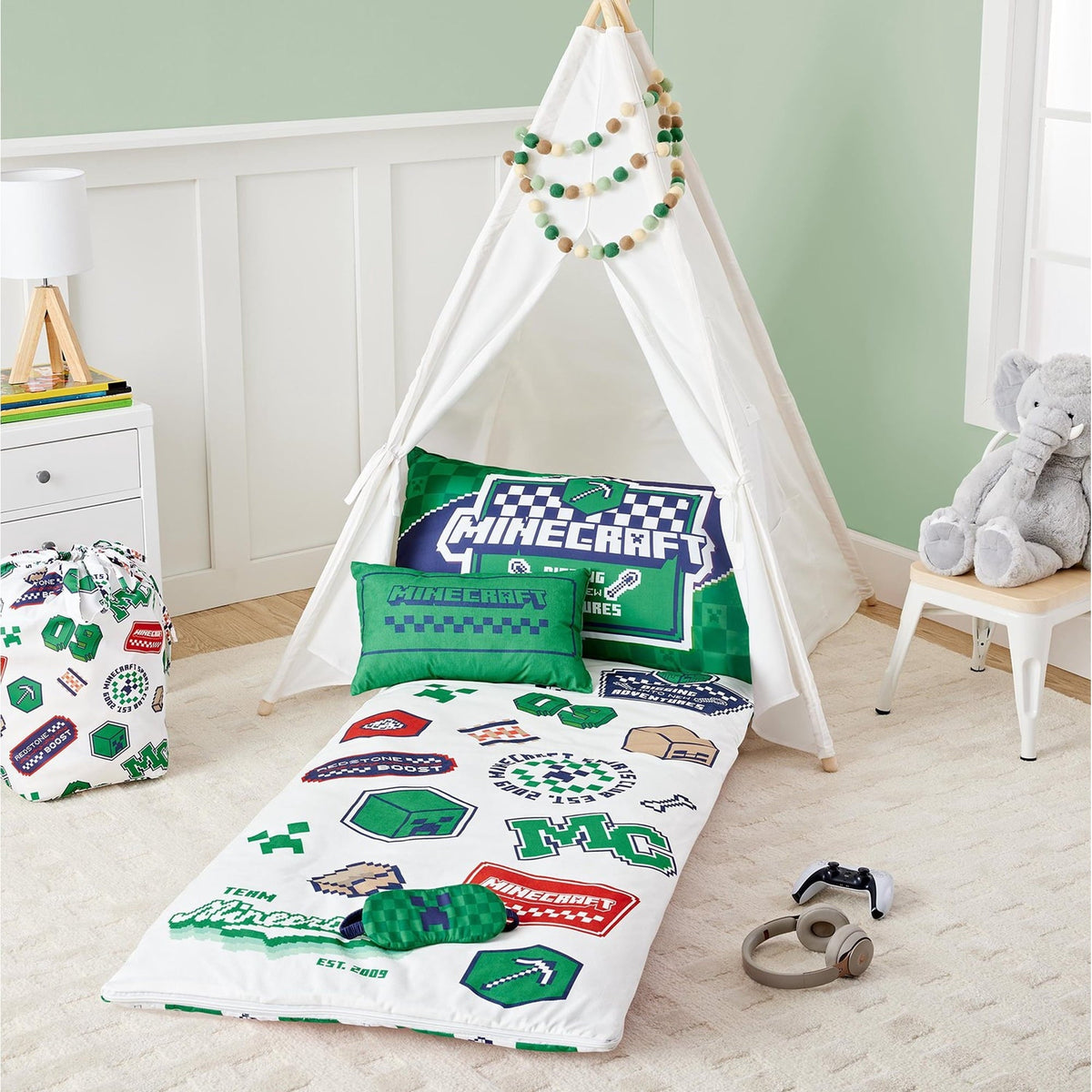 Licensed 5-Piece Slumber Bag Bedding Set