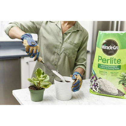 Miracle-Gro Perlite, 8 qt., Improves Drainage and Aeration in Potting Mixes