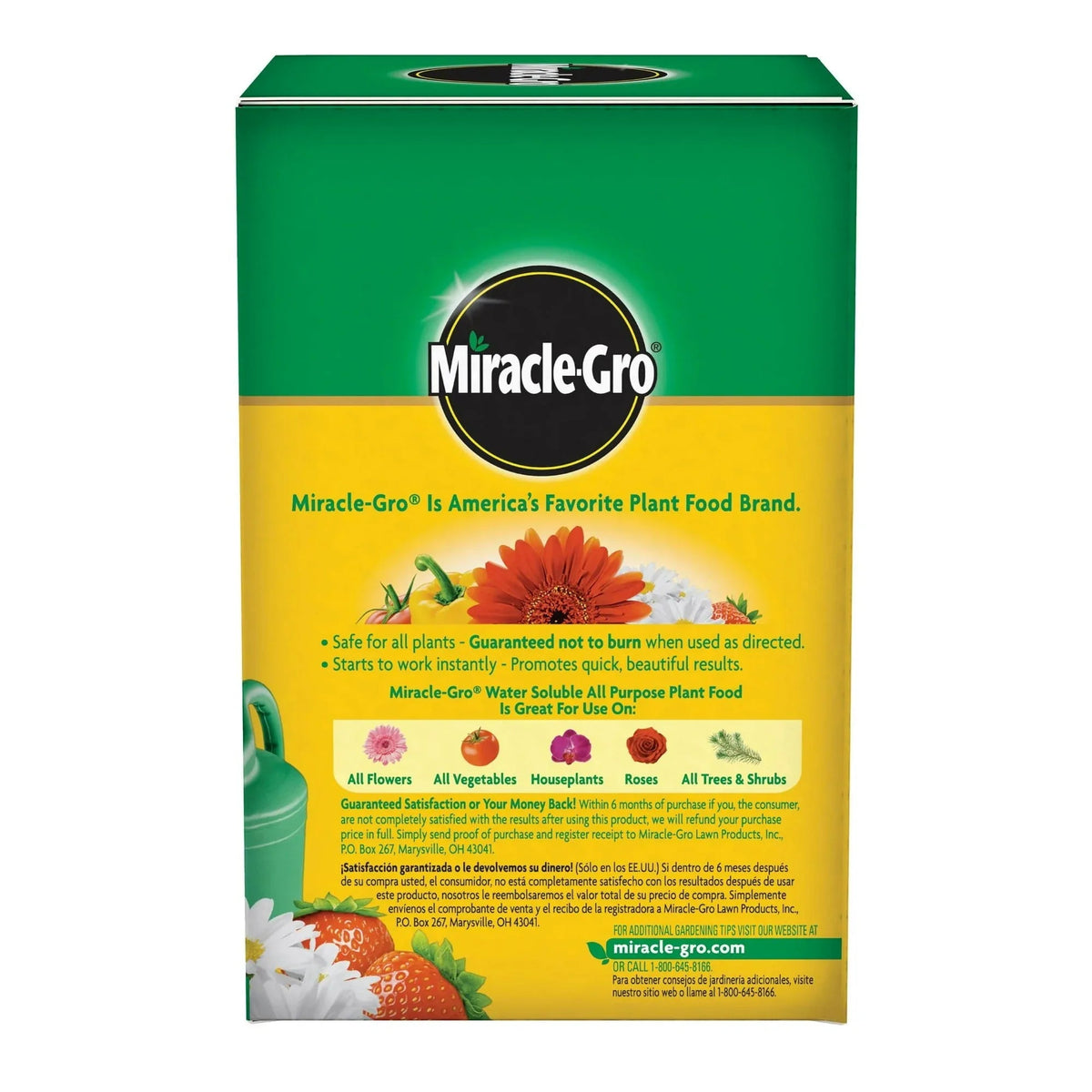 Miracle-Gro Water Soluble All Purpose Plant Food, For All Plant Types