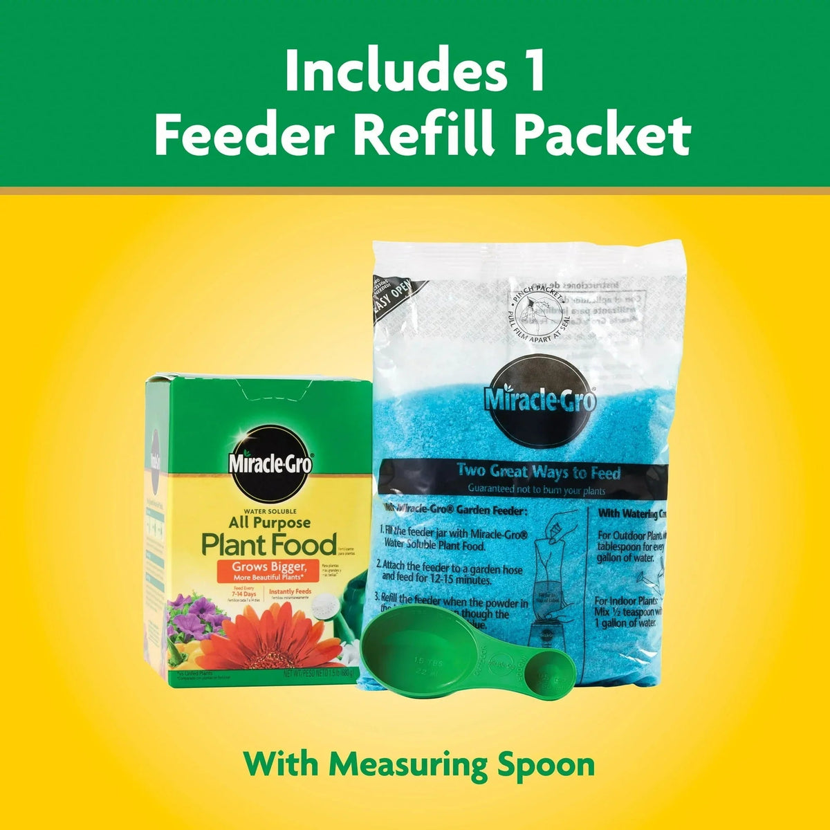 Miracle-Gro Water Soluble All Purpose Plant Food, For All Plant Types