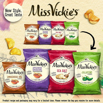 Miss Vickie's Kettle Cooked Potato Chips Variety Pack, 30 pk.