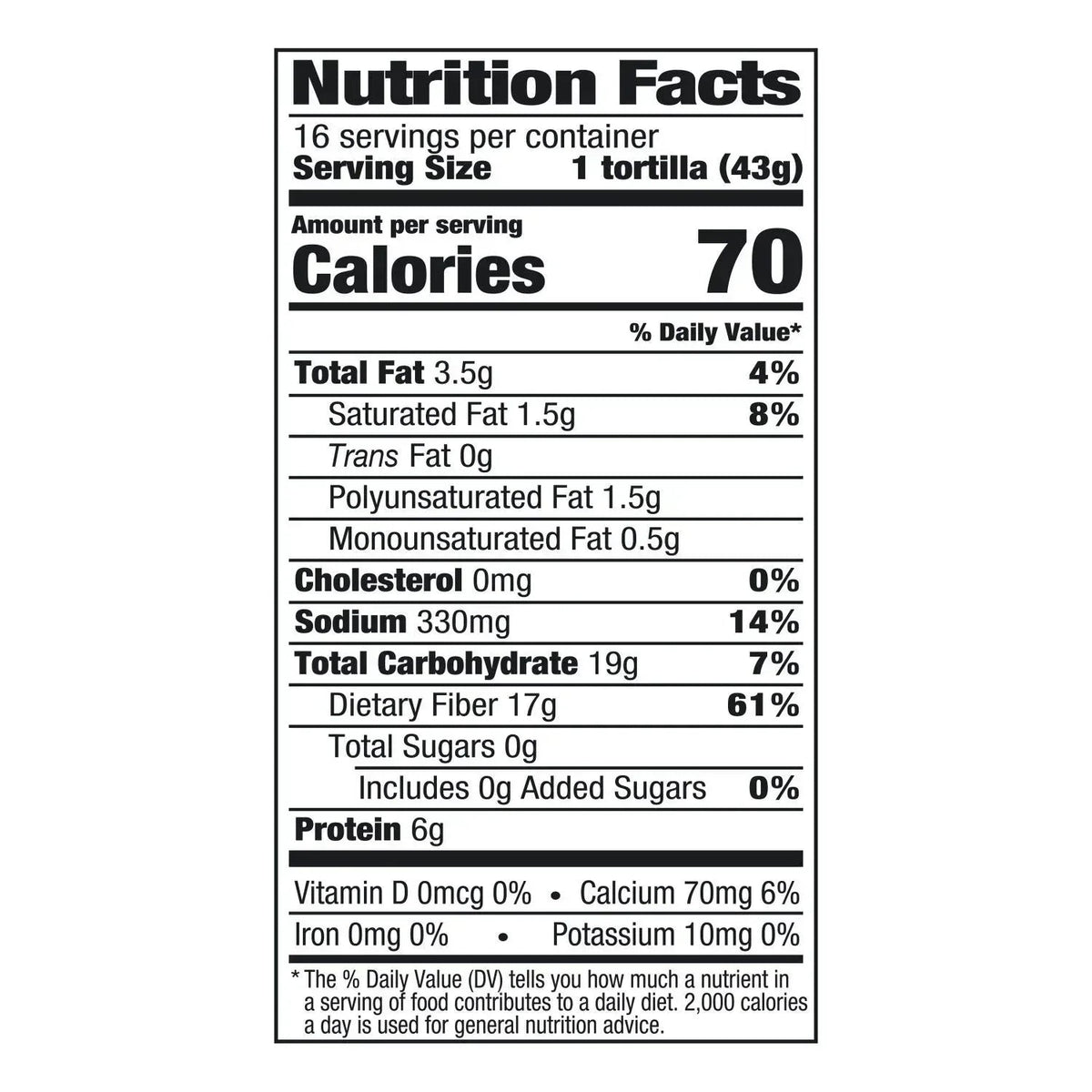 Mission Carb Balancen 8" Soft Taco Flour Tortillas, 16 ct.