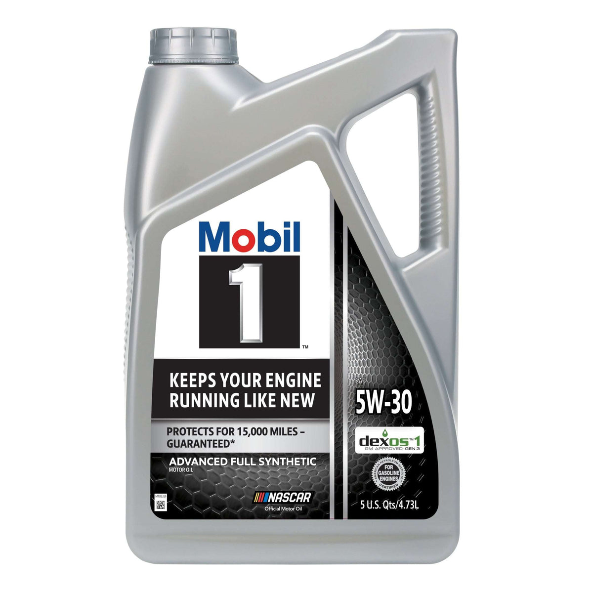 Mobil 1 Advanced Full Synthetic Motor Oil 5W-30, 5 Quart