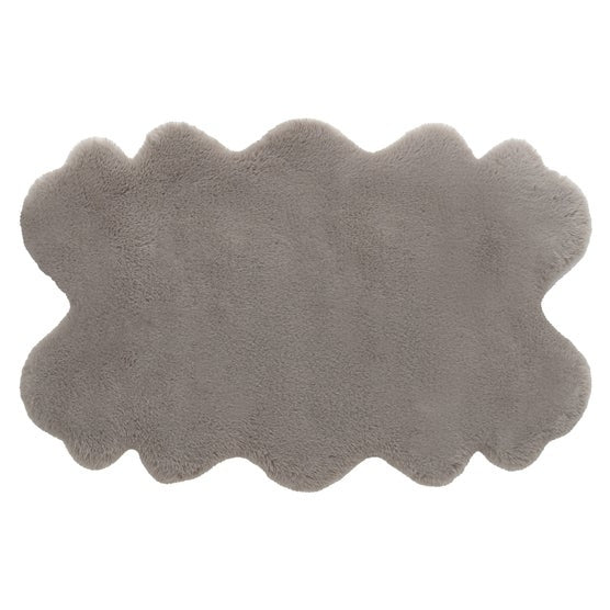 Mon Chateau Faux Fur Mini Quad Rug, 24” x 39”