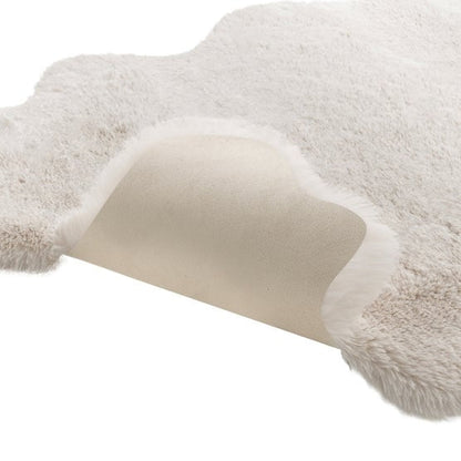 Mon Chateau Faux Fur Mini Quad Rug, 24” x 39”