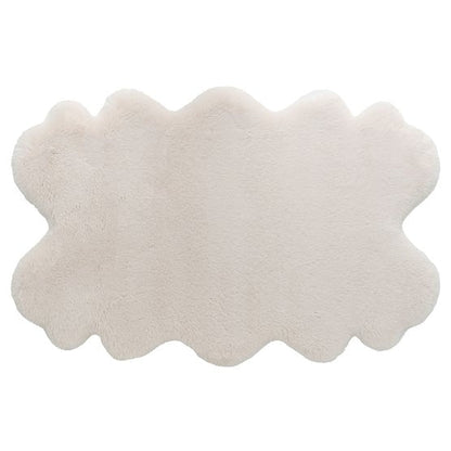 Mon Chateau Faux Fur Mini Quad Rug, 24” x 39”