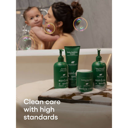 Monica + Andy Soothing Baby Balm for Dry & Sensitive Skin, Fragrance Free, 6 oz