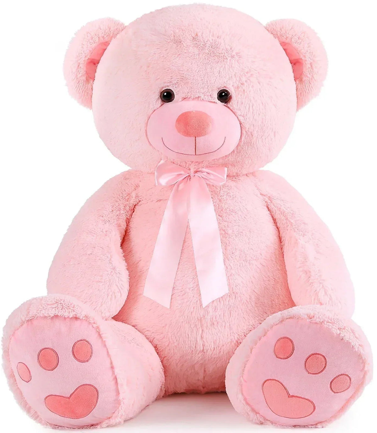 MorisMos 4ft Giant Brown Teddy Bear Stuffed Animal, Big Teddy Bear Plush
